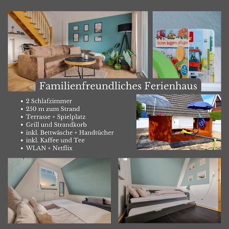 Familienfreundliches Ferienhaus In 5 Min Zum Strand Mit Terrasse Und Kostenlosem Parkplatz Cuxhaven Exteriér fotografie